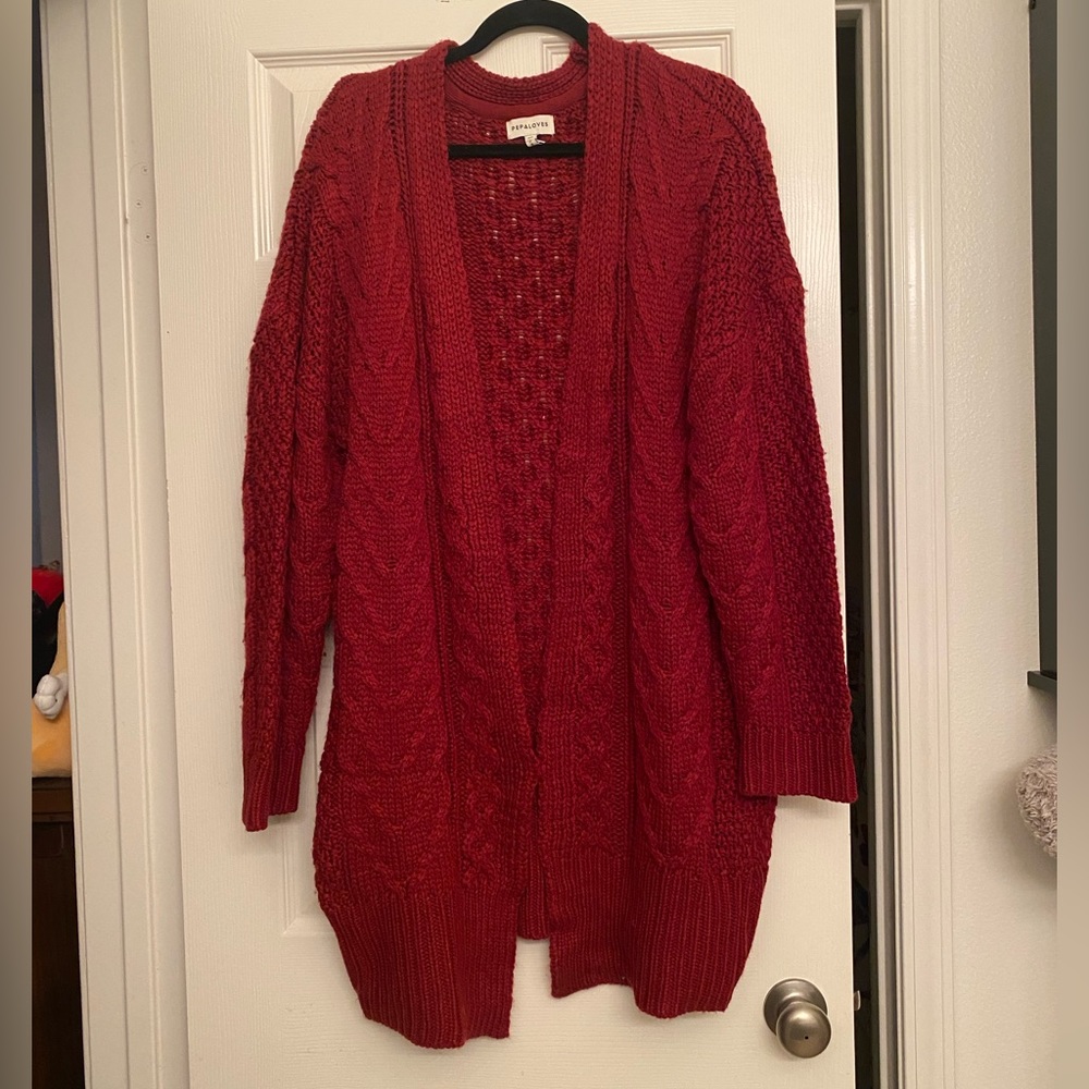 Roberta Cable knit Cardigan size XS - Picture 3 of 5